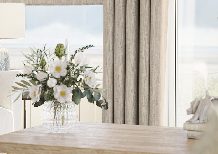 Cascade, Champagne - Made to Measure Curtains - Image 5